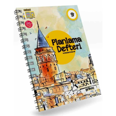 2024 Gri Koç Planlama Defteri ANKA Fotokopi