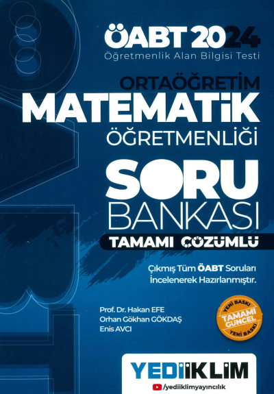 LİSE MATEMATİK ÖĞRETMENLİĞİ SORU BANKASI TAMAMI ÇÖZÜMLÜ ANKA Fotokopi