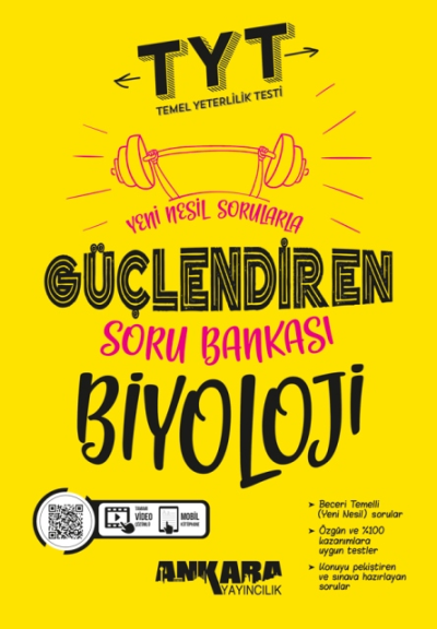 TYT Biyoloji Güçlendiren Soru Bankası ANKA Fotokopi