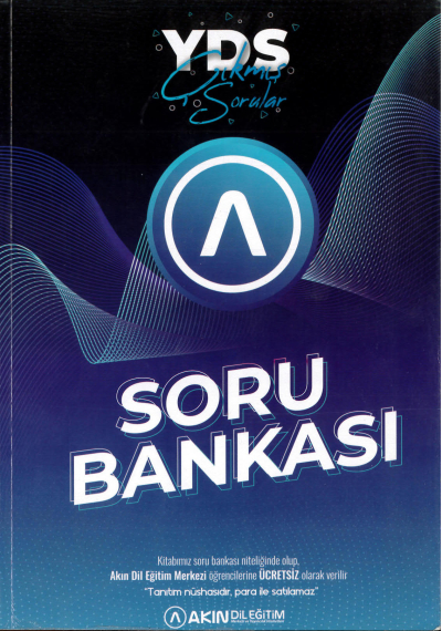YDS ÇIKMIŞ SORULAR SORU BANKASI (2013-2022) ANKA Fotokopi