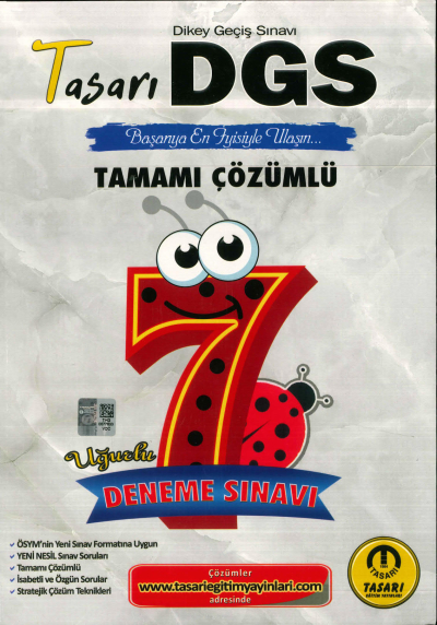 DGS UĞURLU 7 DENEME TAMAMI ÇÖZÜMLÜ ANKA Fotokopi