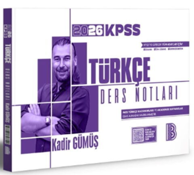 2026 KPSS Türkçe Ders Notları Benim Hocam Yayınları ANKA Fotokopi