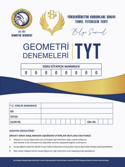 TYT GEOMETRİ DENEMELERİ 14*10 ANKA Fotokopi