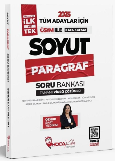 2025 Tüm Adaylar İçin Soyut Paragraf Soru Bankası Video Çözümlü Hoca Kafası Yayınları ANKA Fotokopi