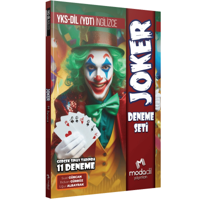 YKS DİL Joker 11 Deneme Seti Modadil Yayınları ANKA Fotokopi