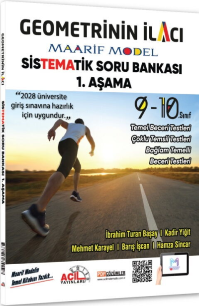 2028 TYT AYT Geometrinin İlacı Maarif Model Sistematik Soru Bankası 1 Acil Yayınları ANKA Fotokopi