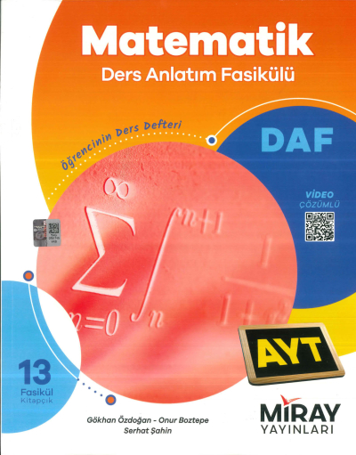 AYT Matematik Ders Anlatım Fasikülleri Miray Yayınları ANKA Fotokopi