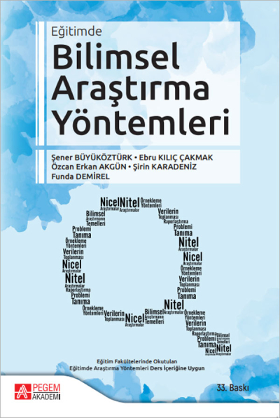 Eğitimde Bilimsel Araştırma Yöntemleri Pegem Yayınları ANKA Fotokopi
