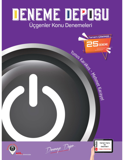AYT Üçgenler Deneme Deposu Acil Yayınları 25 Deneme ANKA Fotokopi