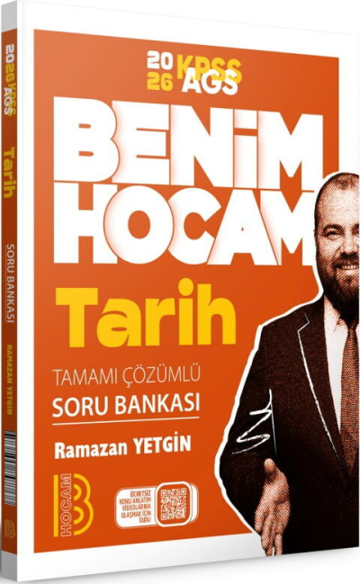 2026 KPSS AGS Tarih Tamamı Çözümlü Soru Bankası Benim Hocam Yayınları ANKA Fotokopi