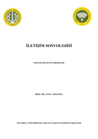 İletişim Sosyolojisi ANKA Fotokopi