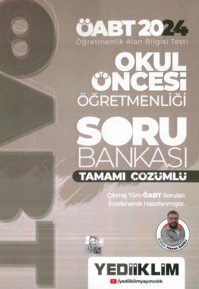ÖABT OKUL ÖNCESİ ÖĞRETMENLİĞİ SORU BANKASI TAMAMI ÇÖZÜMLÜ ANKA Fotokopi