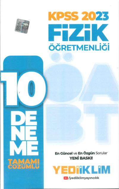 10 DENEME TAMAMI ÇÖZÜMLÜ