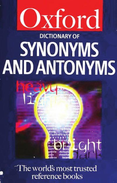 OXFORD DICTIONARY OF SYNONYMS AND ANTONYMS ANKA Fotokopi