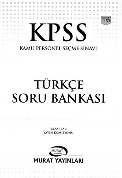 KPSS TÜRKÇE SORU BANKASI ÇÖZÜMLÜ ANKA Fotokopi