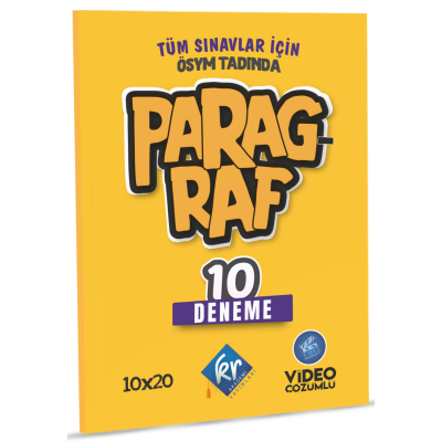 Tüm Sınavlar için Paragraf 10 Deneme Video Çözümlü ANKA Fotokopi