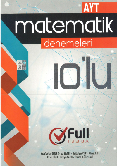AYT Matematik 10 lu Denemeleri ANKA Fotokopi