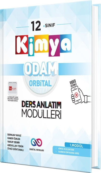 12. Sınıf Kimya Ders Anlatım Modülleri Orbital Yayınları ANKA Fotokopi