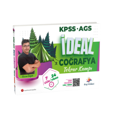 2026 KPSS MEB AGS İdeal Coğrafya Video Konu Anlatımlı Tekrar Kampı Kazım Sayı Dizgi Kitap ANKA Fotokopi