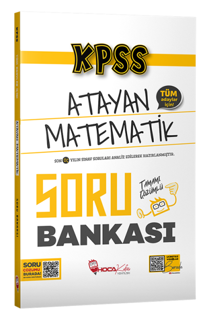 KPSS Matematik Atayan Soru Bankası Hoca Kafası ANKA Fotokopi