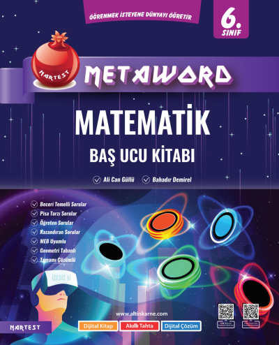 6. Sınıf Metaword Matematik Nartest Yayınları ANKA Fotokopi