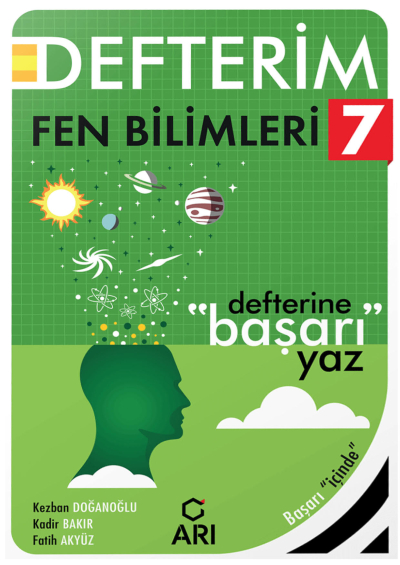 7. Sınıf Fenito Fen Bilimleri Defterim Arı Yayıncılık