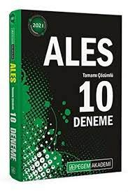 ALES 10'LU DENEME SINAVI