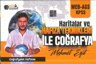 2025 MEB AGS KPSS Mehmet Eğit Haritalar ve Hafıza Teknikleriyle Coğrafya Eğit Akademi ANKA Fotokopi