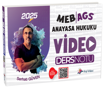 2025 MEB AGS Anayasa Hukuku Video Ders Notu Dizgi Kitap ANKA Fotokopi